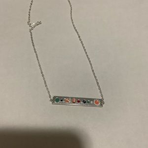 Boho astronomy necklace